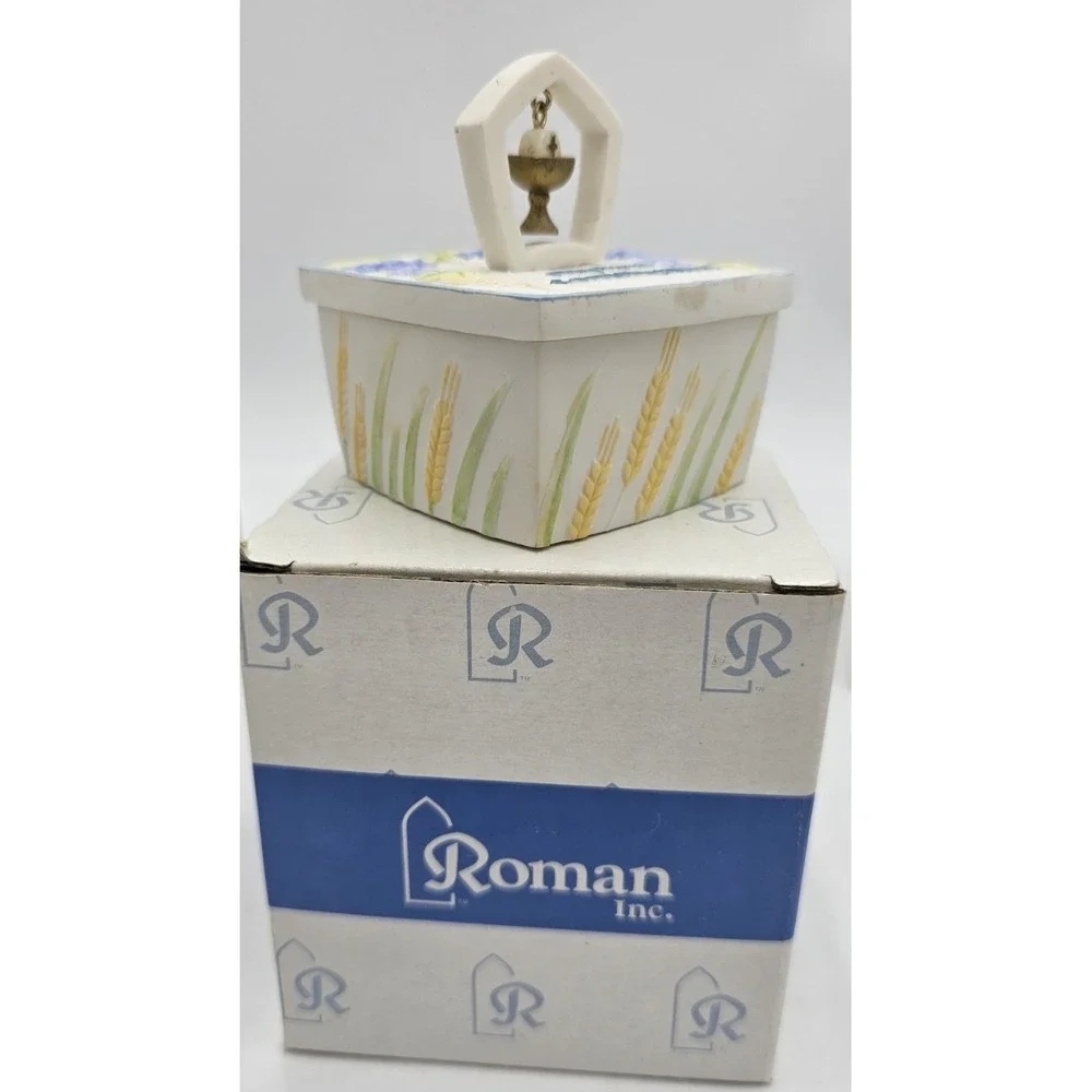 My First Communion Keepsake Rosary Treasure Boxes Gifts 2.5
